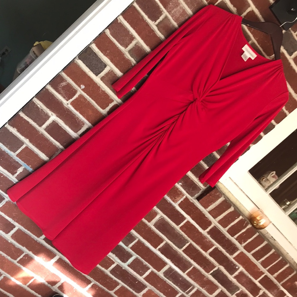 Red dress